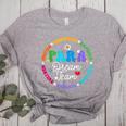 PARA Dream Team Teacher Paraprofessional Paraeducator Women's Heather T-Shirt Athletic Heather