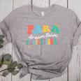 Para Paraprofessional Dream Crew Team Back To School Teacher Women's Heather T-Shirt Athletic Heather Para Paraprofessional Dream Crew Team Back To School Teacher Women's Heather T-Shirt Athletic Heather