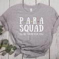 Para Squad I'Ll Be There For You Back To School IEP Teacher Women's Heather T-Shirt Athletic Heather