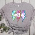 Para Squad Paraprofessional Teacher Lightning Bolt Women's Heather T-Shirt Athletic Heather Para Squad Paraprofessional Teacher Lightning Bolt Women's Heather T-Shirt Athletic Heather