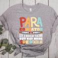 Paraeducator Paraprofessional SPED Teacher Women's Heather T-Shirt Athletic Heather Paraeducator Paraprofessional SPED Teacher Women's Heather T-Shirt Athletic Heather