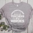 Paraprofessional Because Even Teachers Need Heroes Women's Heather T-Shirt Athletic Heather Paraprofessional Because Even Teachers Need Heroes Women's Heather T-Shirt Athletic Heather