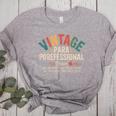 Paraprofessional Vintage Para Teacher 60s 70s 80s Women's Heather T-Shirt Athletic Heather Paraprofessional Vintage Para Teacher 60s 70s 80s Women's Heather T-Shirt Athletic Heather