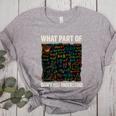 What Part Of Don't You Understand Math Teacher Women's Heather T-Shirt Athletic Heather What Part Of Don't You Understand Math Teacher Women's Heather T-Shirt Athletic Heather