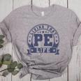 PE Teacher Living That PE Life Physical Education Teacher Women's Heather T-Shirt Athletic Heather PE Teacher Living That PE Life Physical Education Teacher Women's Heather T-Shirt Athletic Heather