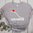 Physics I Have Potential Energy Physics Teacher Women's Heather T-Shirt Athletic Heather