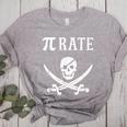 Pi Day Pi Rate Pirate For Teachers Women's Heather T-Shirt Athletic Heather Pi Day Pi Rate Pirate For Teachers Women's Heather T-Shirt Athletic Heather