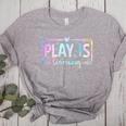 Play Is Learning Kindergarten Teacher Team Women Women's Heather T-Shirt Athletic Heather Play Is Learning Kindergarten Teacher Team Women Women's Heather T-Shirt Athletic Heather