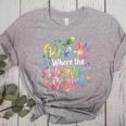 Pre-K Where The Adventure Begins Preschool Teachers Students Women's Heather T-Shirt Athletic Heather Pre-K Where The Adventure Begins Preschool Teachers Students Women's Heather T-Shirt Athletic Heather