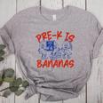 Pre-K Is Bananas Teacher Back To School Chaos Coordinator Women's Heather T-Shirt Athletic Heather Pre-K Is Bananas Teacher Back To School Chaos Coordinator Women's Heather T-Shirt Athletic Heather