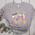Pre-K Boo Crew Ghost Halloween Teacher Student Women's Heather T-Shirt Athletic Heather