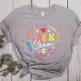 Pre-K Crew 1st Day Of School Preschool Teacher Women's Heather T-Shirt Athletic Heather Pre-K Crew 1st Day Of School Preschool Teacher Women's Heather T-Shirt Athletic Heather