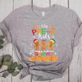 My Pre-K Kids Are Smart Cookies Christmas Teacher Women's Heather T-Shirt Athletic Heather My Pre-K Kids Are Smart Cookies Christmas Teacher Women's Heather T-Shirt Athletic Heather