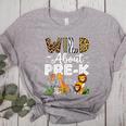 Pre-k Teacher Kids Back To School Wild About Pre-k Women's Heather T-Shirt Athletic Heather Pre-k Teacher Kids Back To School Wild About Pre-k Women's Heather T-Shirt Athletic Heather