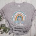 Pre-K Teacher Leopard Boho Rainbow Back To School Women's Heather T-Shirt Athletic Heather Pre-K Teacher Leopard Boho Rainbow Back To School Women's Heather T-Shirt Athletic Heather