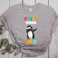 Pre-K Vibes Only Penguin Teachers Kids Back To School Women's Heather T-Shirt Athletic Heather Pre-K Vibes Only Penguin Teachers Kids Back To School Women's Heather T-Shirt Athletic Heather