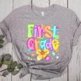 Preppy First Grade Back To School 1st Grade Teacher Girl Kid Women's Heather T-Shirt Athletic Heather Preppy First Grade Back To School 1st Grade Teacher Girl Kid Women's Heather T-Shirt Athletic Heather