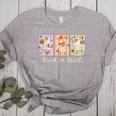 Preppy Goose Teacher Trick Or Teach Halloween Teacher Goose Women's Heather T-Shirt Athletic Heather Preppy Goose Teacher Trick Or Teach Halloween Teacher Goose Women's Heather T-Shirt Athletic Heather
