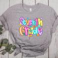 Preppy Seventh Grade Back To School 7th Grade Teachers Girls Women's Heather T-Shirt Athletic Heather Preppy Seventh Grade Back To School 7th Grade Teachers Girls Women's Heather T-Shirt Athletic Heather