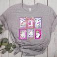 Preppy Spooky Teacher Halloween Ghost Coquette Bow Autumn Women's Heather T-Shirt Athletic Heather Preppy Spooky Teacher Halloween Ghost Coquette Bow Autumn Women's Heather T-Shirt Athletic Heather