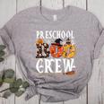 Preschool Boo Crew Teacher Halloween Women's Heather T-Shirt Athletic Heather Preschool Boo Crew Teacher Halloween Women's Heather T-Shirt Athletic Heather