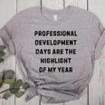 Professional Development Days Teacher Lie Party Women's Heather T-Shirt Athletic Heather Professional Development Days Teacher Lie Party Women's Heather T-Shirt Athletic Heather