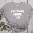 Professor Mode On Academic Educator Teacher Women's Heather T-Shirt Athletic Heather