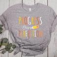 Progress Over Perfection Teacher Pencil Back-To-School Women's Heather T-Shirt Athletic Heather Progress Over Perfection Teacher Pencil Back-To-School Women's Heather T-Shirt Athletic Heather