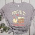 Prove It Reading Teacher Text Evidence Book Lover Student Women's Heather T-Shirt Athletic Heather