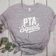 PTA Squad Parent Teacher Association Back To School Teacher Women's Heather T-Shirt Athletic Heather