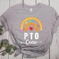 PTO Crew Parent School Volunteer Board Mom Parent Teacher Women's Heather T-Shirt Athletic Heather PTO Crew Parent School Volunteer Board Mom Parent Teacher Women's Heather T-Shirt Athletic Heather