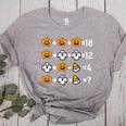 Pumpkin Ghost Equation Math Teacher Halloween Costume Women's Heather T-Shirt Athletic Heather Pumpkin Ghost Equation Math Teacher Halloween Costume Women's Heather T-Shirt Athletic Heather
