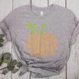 Pumpkin Music Notes Fall Teacher Autumn Halloween Women's Heather T-Shirt Athletic Heather Pumpkin Music Notes Fall Teacher Autumn Halloween Women's Heather T-Shirt Athletic Heather