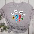 Punctuation Marks Wait What I Agree Stop English Teacher Women's Heather T-Shirt Athletic Heather Punctuation Marks Wait What I Agree Stop English Teacher Women's Heather T-Shirt Athletic Heather