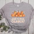 Qué Te Pasacalabaza Fall Immersion Teacher Spanish Teacher Women's Heather T-Shirt Athletic Heather Qué Te Pasacalabaza Fall Immersion Teacher Spanish Teacher Women's Heather T-Shirt Athletic Heather