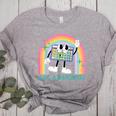 Rainbow AAC Awareness Month SPED Teacher SLP Communication Women's Heather T-Shirt Athletic Heather Rainbow AAC Awareness Month SPED Teacher SLP Communication Women's Heather T-Shirt Athletic Heather