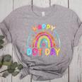 Rainbow Happy Dot Day Shirts Teacher Kids September 15th Women's Heather T-Shirt Athletic Heather Rainbow Happy Dot Day Shirts Teacher Kids September 15th Women's Heather T-Shirt Athletic Heather