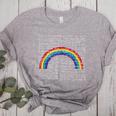 Rainbow Math Equation Teacher Nerd Retro LGBT Gay Pride Flag Women's Heather T-Shirt Athletic Heather Rainbow Math Equation Teacher Nerd Retro LGBT Gay Pride Flag Women's Heather T-Shirt Athletic Heather