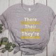 There Their They'Re T Shirt English Grammar Teacher For Men Women Women's Heather T-Shirt Athletic Heather
