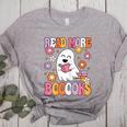 Read More Books Groovy Halloween Teacher Women Women's Heather T-Shirt Athletic Heather Read More Books Groovy Halloween Teacher Women Women's Heather T-Shirt Athletic Heather