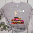 Reading Books Librarian Reader Nerd I'm Ok Teacher School Women's Heather T-Shirt Athletic Heather Reading Books Librarian Reader Nerd I'm Ok Teacher School Women's Heather T-Shirt Athletic Heather