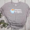 Reading Interventionist Specialist Teacher Phonemes Graphemes And Caffeine Reading Intervention -Adults Classic Fit Short Sleeve Women's Heather T-Shirt Athletic Heather