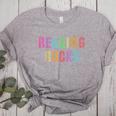 READING ROCKS English Teacher ELA ABCD Read Star Kinder Women's Heather T-Shirt Athletic Heather READING ROCKS English Teacher ELA ABCD Read Star Kinder Women's Heather T-Shirt Athletic Heather