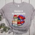 Reading Is My Super Power Superhero Best English Teacher Women's Heather T-Shirt Athletic Heather Reading Is My Super Power Superhero Best English Teacher Women's Heather T-Shirt Athletic Heather
