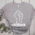 Red For Ed Teacher Fist North Carolina RedforEd Shirts Women's Heather T-Shirt Athletic Heather Red For Ed Teacher Fist North Carolina RedforEd Shirts Women's Heather T-Shirt Athletic Heather