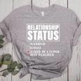 Relationship Status Taken By Super Hot Teacher Women's Heather T-Shirt Athletic Heather Relationship Status Taken By Super Hot Teacher Women's Heather T-Shirt Athletic Heather