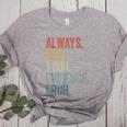 Retro ALways Cite Your Evidence Bruh ELA Teacher For Men Women Kids Women's Heather T-Shirt Athletic Heather