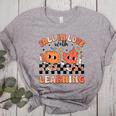 Retro Fall In Love With Learning Autumn Pumpkin Teacher Women's Heather T-Shirt Athletic Heather Retro Fall In Love With Learning Autumn Pumpkin Teacher Women's Heather T-Shirt Athletic Heather