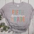 Retro Fifth Grade Dream Team Groovy Teacher Back To School Men Women Girls Kids Women's Heather T-Shirt Athletic Heather Retro Fifth Grade Dream Team Groovy Teacher Back To School Men Women Girls Kids Women's Heather T-Shirt Athletic Heather