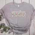 Retro Floral Agriculture Teacher Farmer AG Teacher Team Crew Women's Heather T-Shirt Athletic Heather Retro Floral Agriculture Teacher Farmer AG Teacher Team Crew Women's Heather T-Shirt Athletic Heather